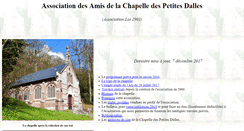 Desktop Screenshot of chapelle.les-petites-dalles.org